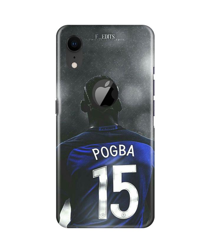 Pogba Case for iPhone Xr Logo Cut(Design - 159)