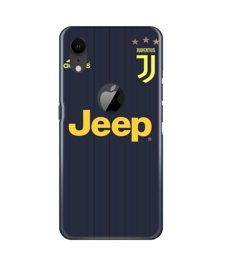 Jeep Juventus Case for iPhone Xr Logo Cut  (Design - 161)