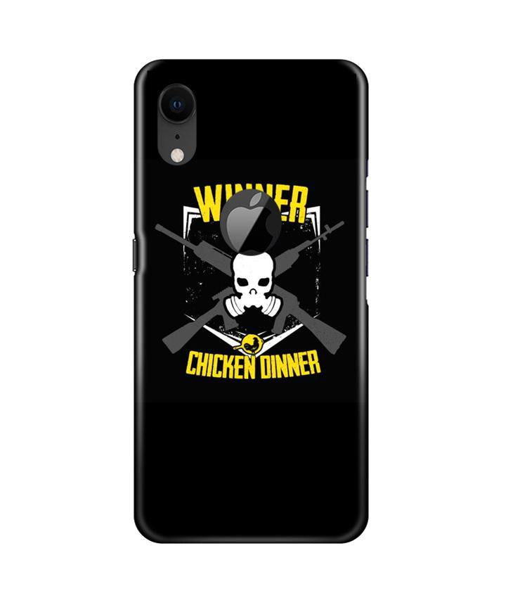 Winner Winner Chicken Dinner Case for iPhone Xr Logo Cut(Design - 178)