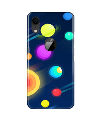 Solar Planet Mobile Back Case for iPhone Xr Logo Cut (Design - 197)