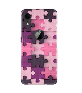 Puzzle Case for iPhone Xr Logo Cut (Design - 199)