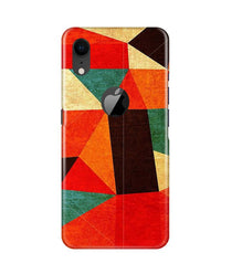 Modern Art Mobile Back Case for iPhone Xr Logo Cut (Design - 203)
