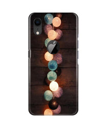 Party Lights Mobile Back Case for iPhone Xr Logo Cut (Design - 209)