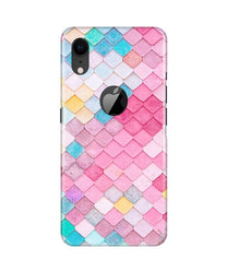 Pink Pattern Mobile Back Case for iPhone Xr Logo Cut (Design - 215)