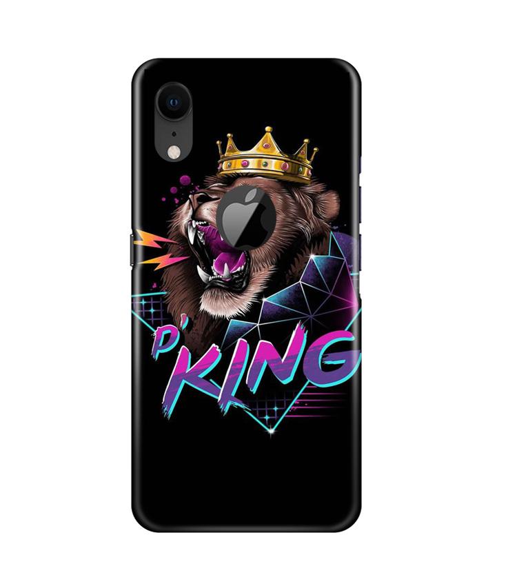 Lion King Case for iPhone Xr Logo Cut (Design No. 219)