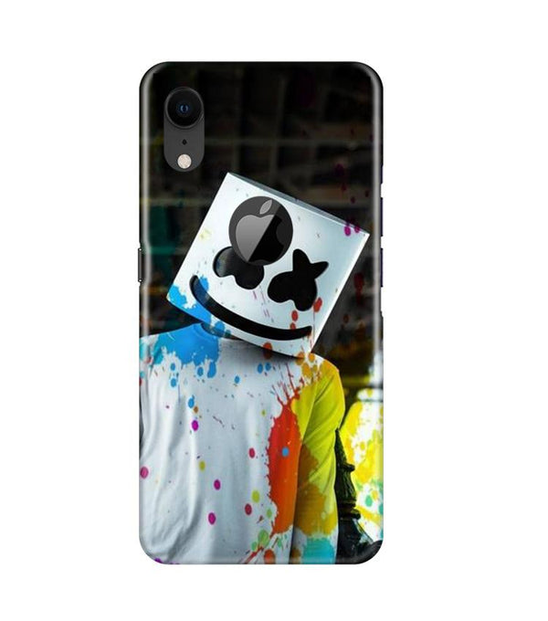 Marsh Mellow Case for iPhone Xr Logo Cut (Design No. 220)