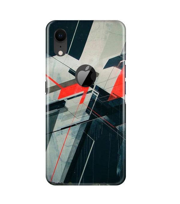 Modern Art Case for iPhone Xr Logo Cut (Design No. 231)
