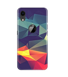Modern Art Mobile Back Case for iPhone Xr Logo Cut (Design - 232)
