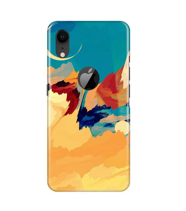 Modern Art Case for iPhone Xr Logo Cut (Design No. 236)