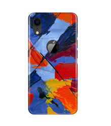 Modern Art Mobile Back Case for iPhone Xr Logo Cut (Design - 240)