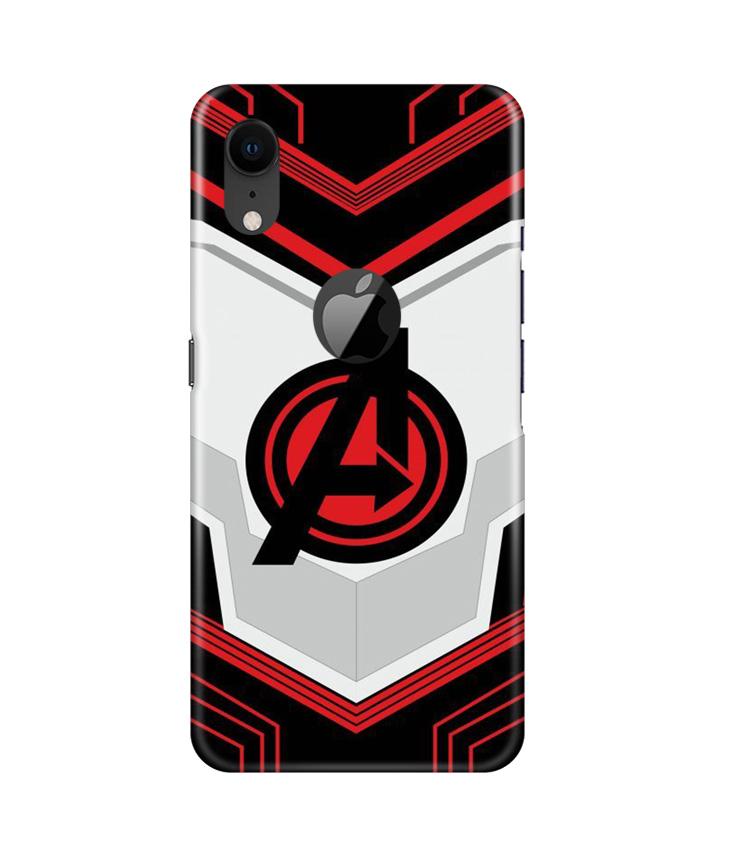 Avengers2 Case for iPhone Xr Logo Cut (Design No. 255)