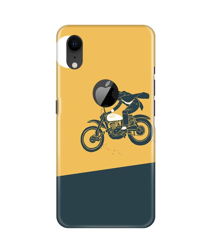 Bike Lovers Case for iPhone Xr Logo Cut (Design No. 256)
