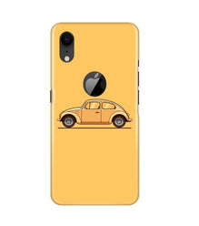 Vintage Car Mobile Back Case for iPhone Xr Logo Cut (Design - 262)
