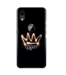 Queen Mobile Back Case for iPhone Xr Logo Cut (Design - 270)