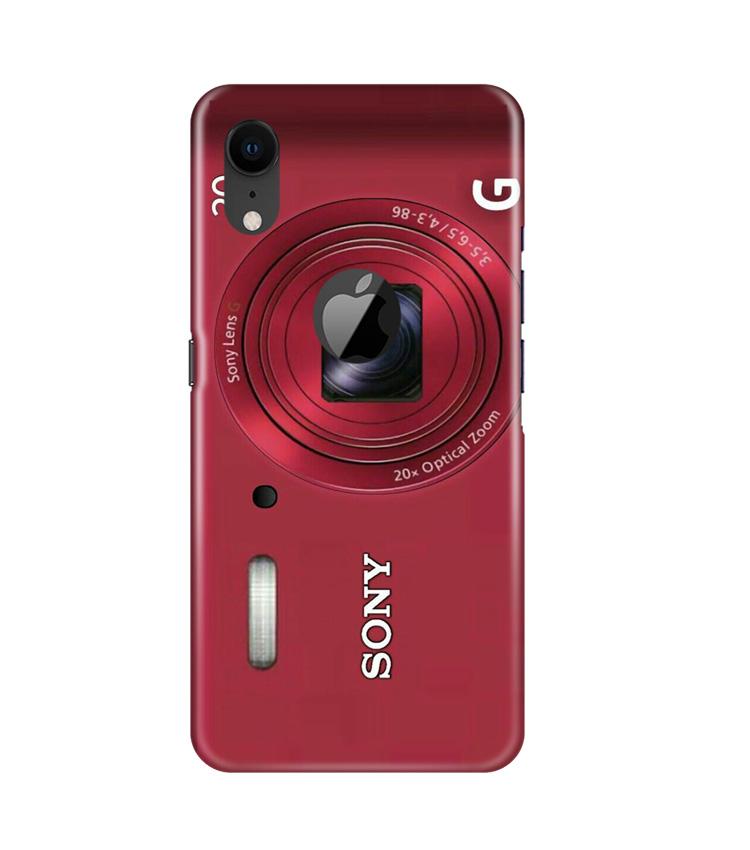 Sony Case for iPhone Xr Logo Cut (Design No. 274)