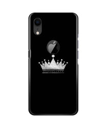 King Mobile Back Case for iPhone Xr Logo Cut (Design - 280)