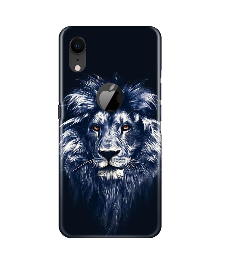 Lion Case for iPhone Xr Logo Cut (Design No. 281)