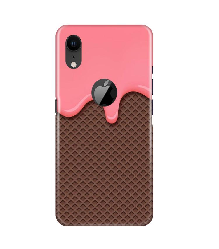 IceCream Case for iPhone Xr Logo Cut (Design No. 287)