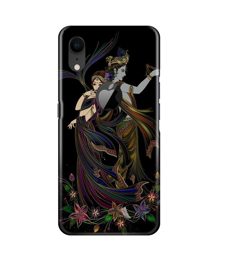 Radha Krishna Case for iPhone Xr Logo Cut (Design No. 290)