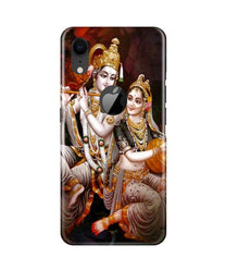 Radha Krishna Mobile Back Case for iPhone Xr Logo Cut (Design - 292)