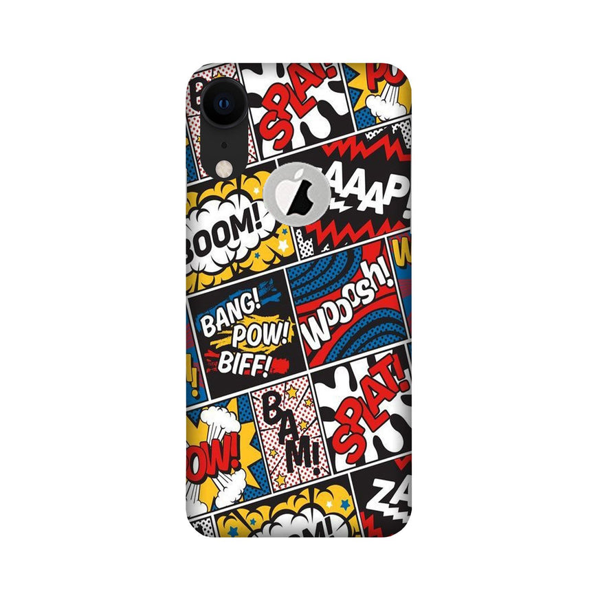 Boom Mobile Back Case for iPhone Xr logo cut (Design - 302)