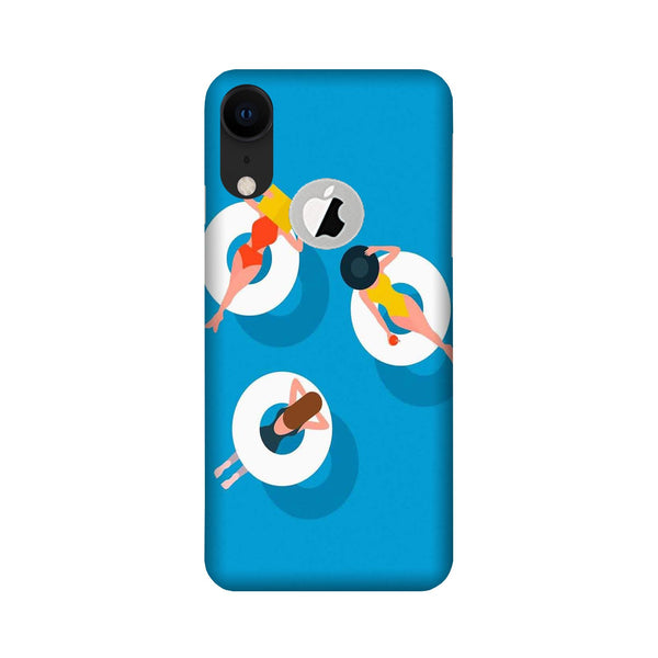 Girlish Mobile Back Case for iPhone Xr logo cut (Design - 306)