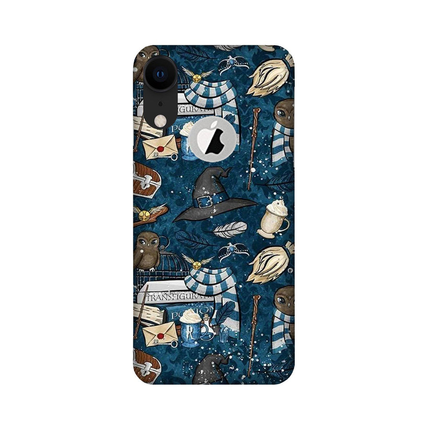Magic Mobile Back Case for iPhone Xr logo cut (Design - 313)