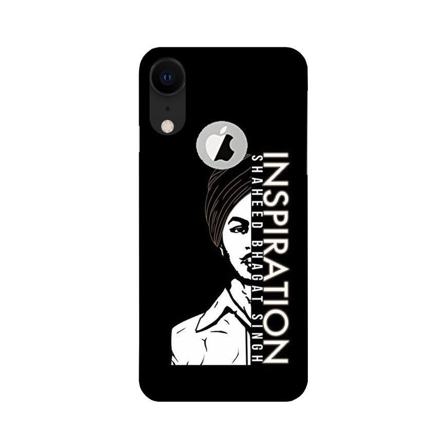 Bhagat Singh Mobile Back Case for iPhone Xr logo cut (Design - 329)