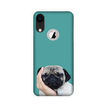 Puppy Mobile Back Case for iPhone Xr logo cut (Design - 333)