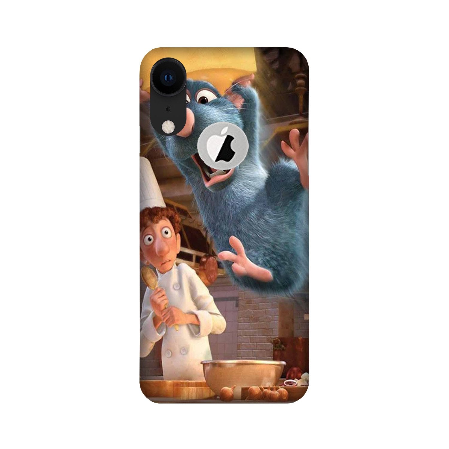 Ratatouille Mobile Back Case for iPhone Xr logo cut (Design - 347)