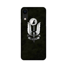 Balidaan Mobile Back Case for iPhone Xr logo cut (Design - 355)