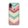Pattern Mobile Back Case for iPhone Xr logo cut (Design - 368)