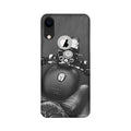 Royal Enfield Mobile Back Case for iPhone Xr logo cut (Design - 382)