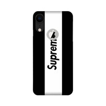 Supreme Mobile Back Case for iPhone Xr logo cut (Design - 388)