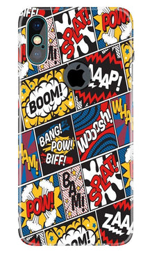 Boom Mobile Back Case for iPhone X logo cut (Design - 302)