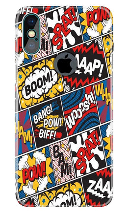 Boom Mobile Back Case for iPhone X logo cut (Design - 302)