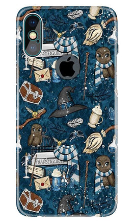 Magic Mobile Back Case for iPhone X logo cut (Design - 313)