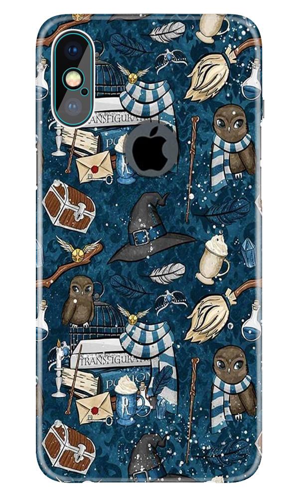 Magic Mobile Back Case for iPhone X logo cut (Design - 313)