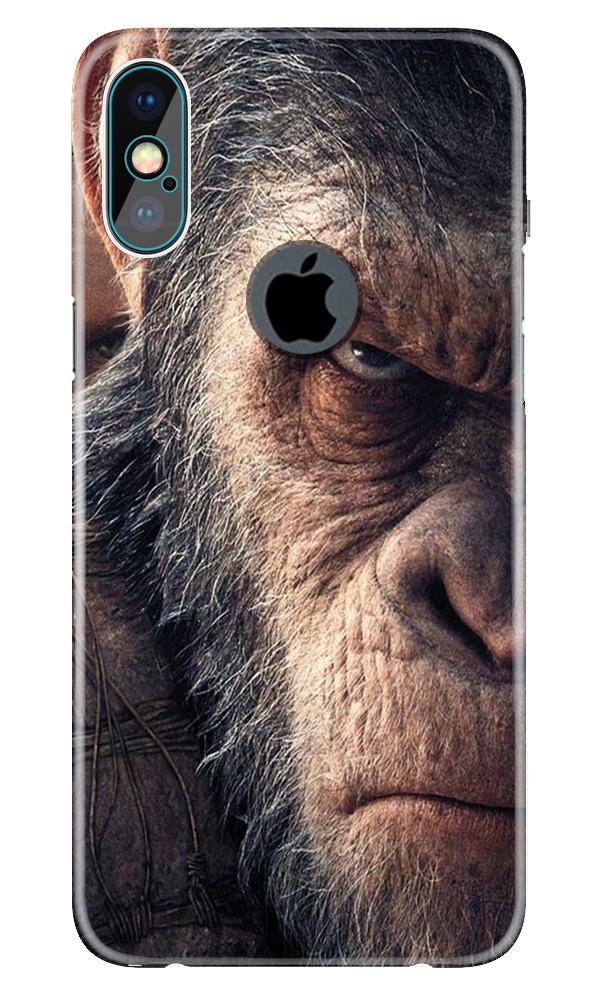 Angry Ape Mobile Back Case for iPhone X logo cut (Design - 316)