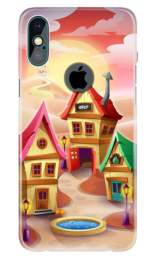 Sweet Home Mobile Back Case for iPhone X logo cut (Design - 338)