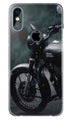 Royal Enfield Mobile Back Case for iPhone X logo cut (Design - 380)