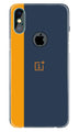 Oneplus Logo Mobile Back Case for iPhone X logo cut (Design - 395)