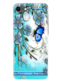 Blue Butterfly Mobile Back Case for iPhone Se 2020 (Design - 21)