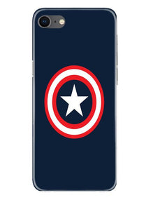 Captain America Mobile Back Case for iPhone Se 2020 (Design - 42)