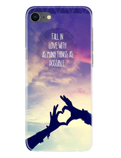 Fall in love Case for iPhone Se 2020