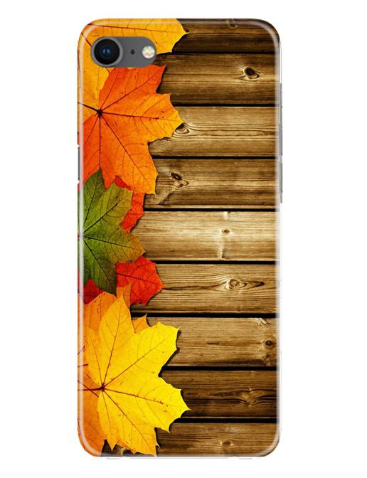 Wooden look3 Case for iPhone Se 2020