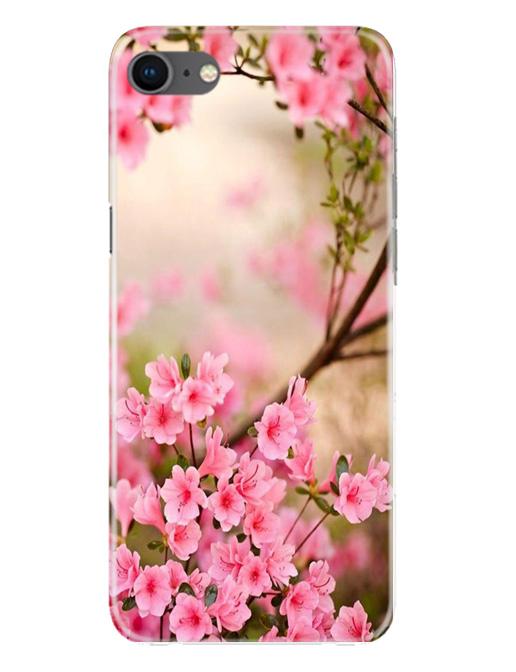 Pink flowers Case for iPhone Se 2020