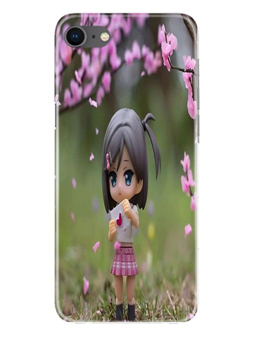 Cute Girl Case for iPhone Se 2020
