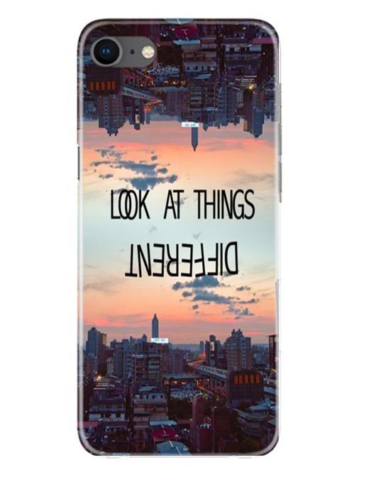 Look at things different Case for iPhone Se 2020