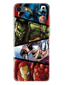 Avengers Superhero Mobile Back Case for iPhone Se 2020  (Design - 124)